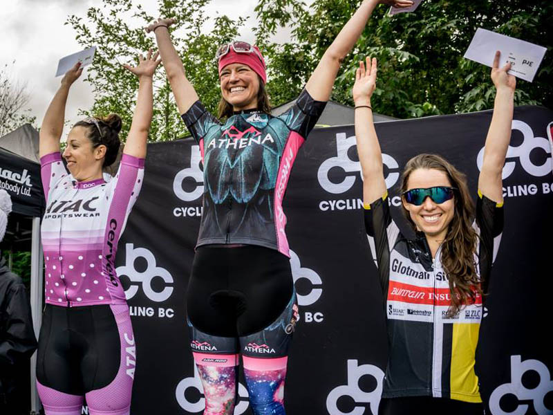 Krista Matthews captures 3rd in the Cat 4 Road Race