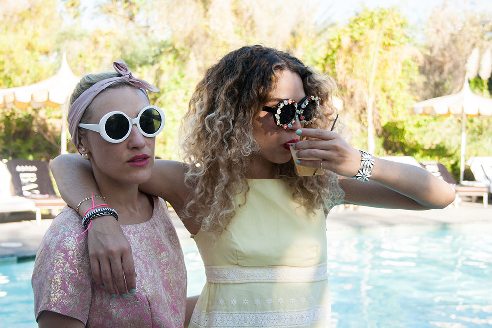 The ultimate festival babes: DJ Mia Moretti and Stylist Cleo Wade