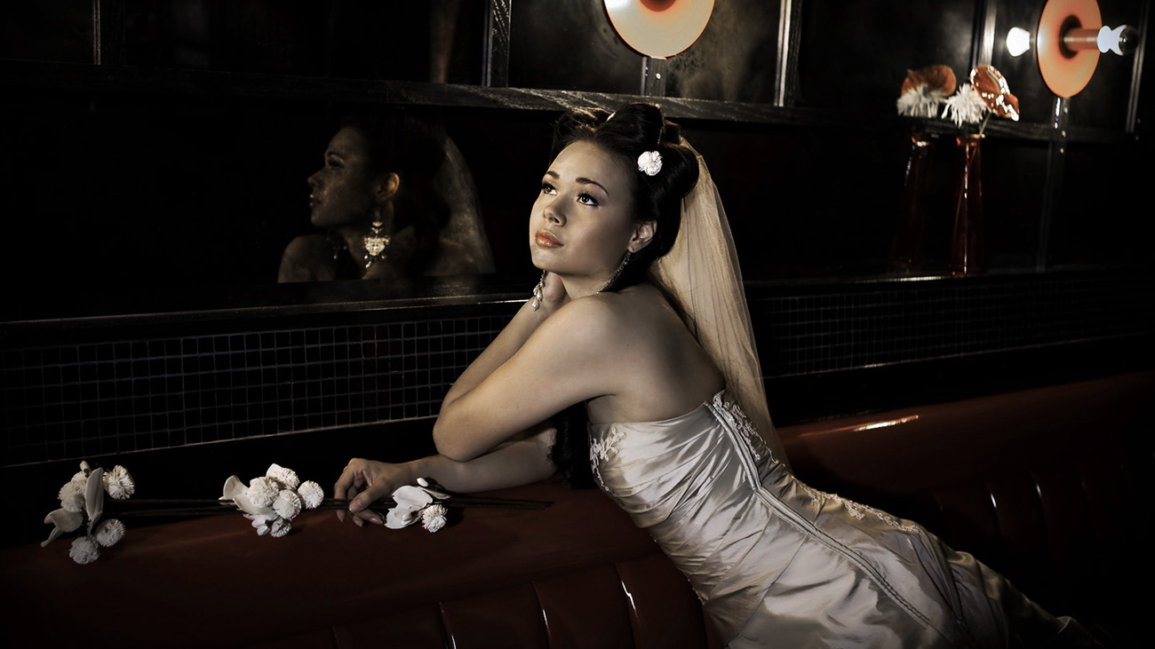 Bridal editorial shoot by Nick Khazal