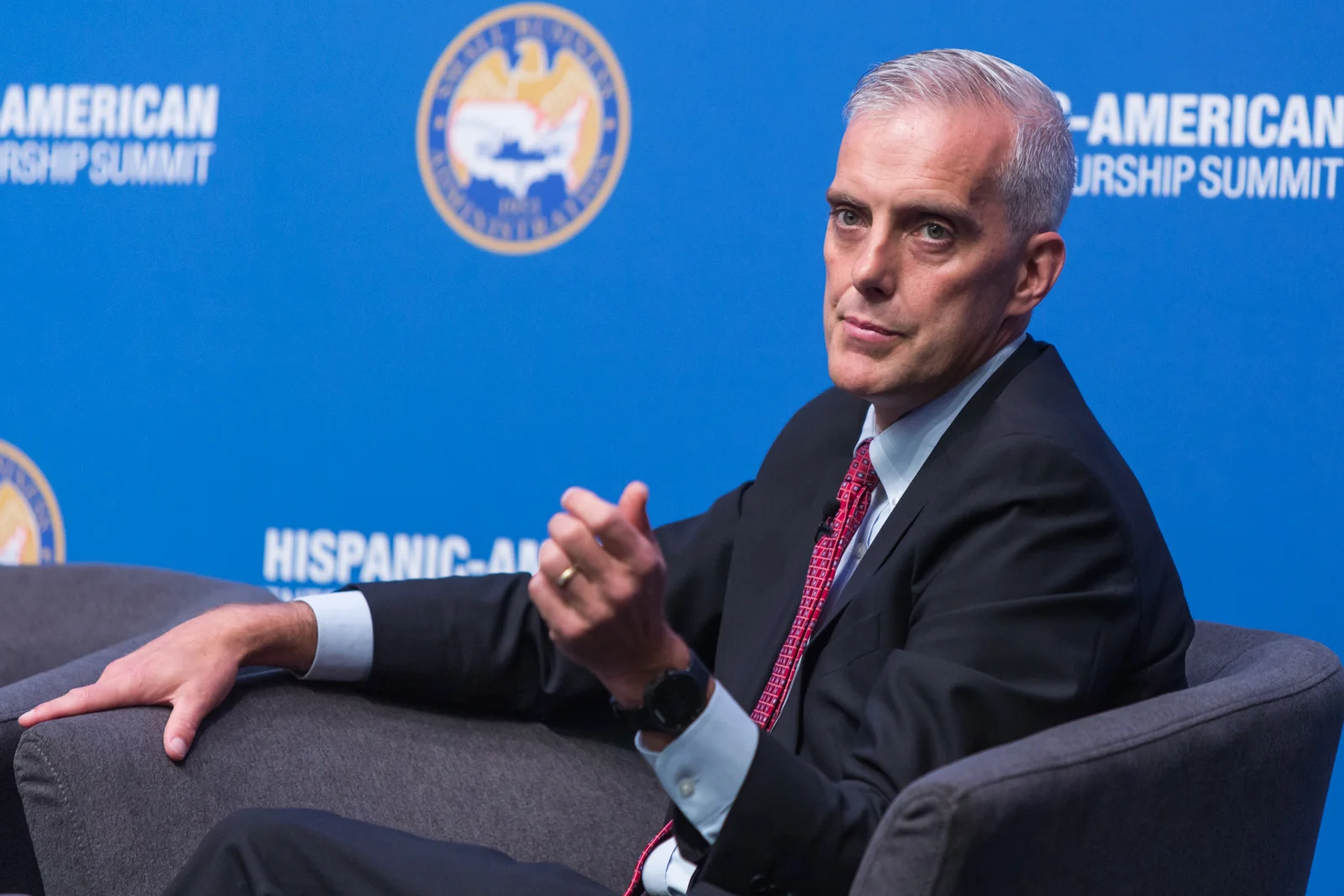 Denis McDonough 2016 by Nick Khazal