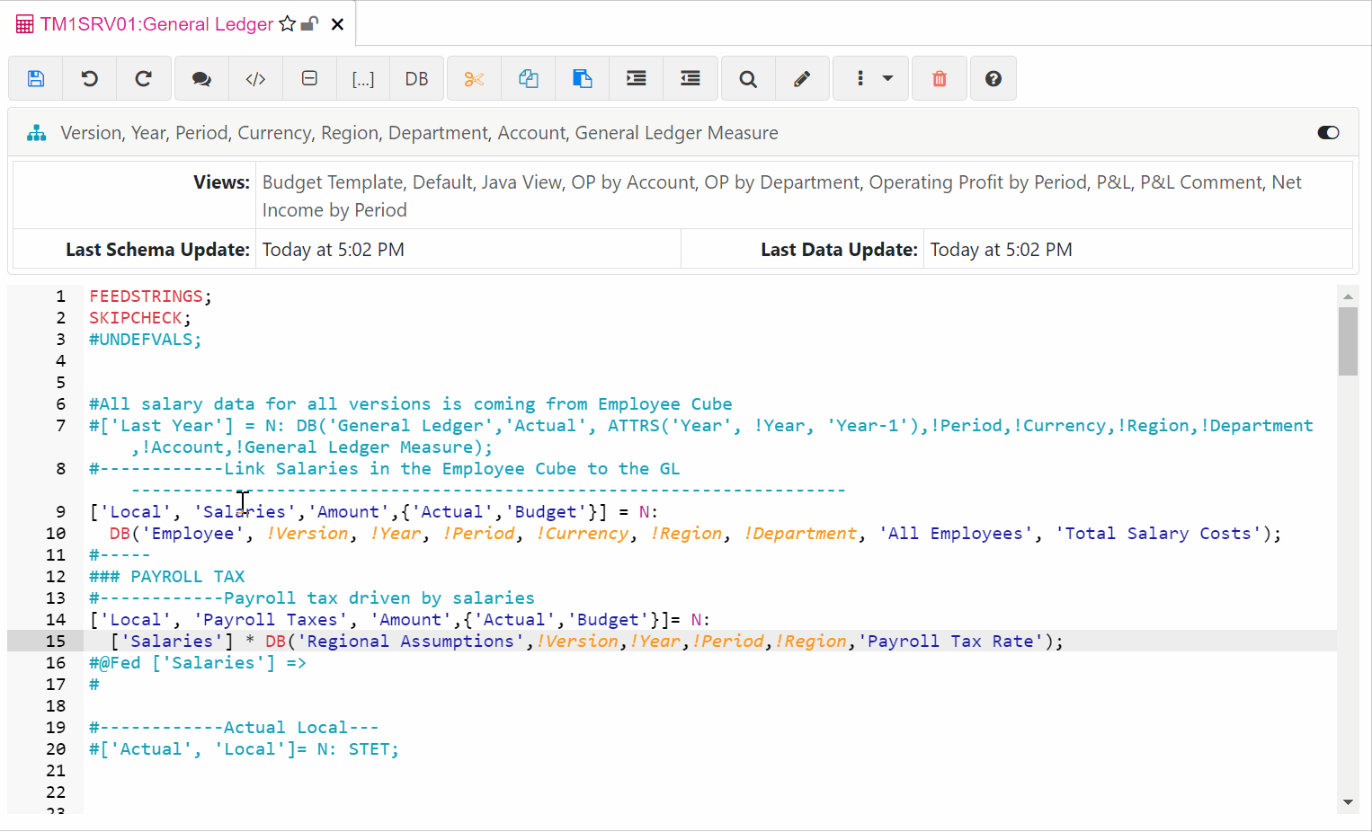 Deep Dive into the Arc TM1 Rule Editor - Cubewise CODE