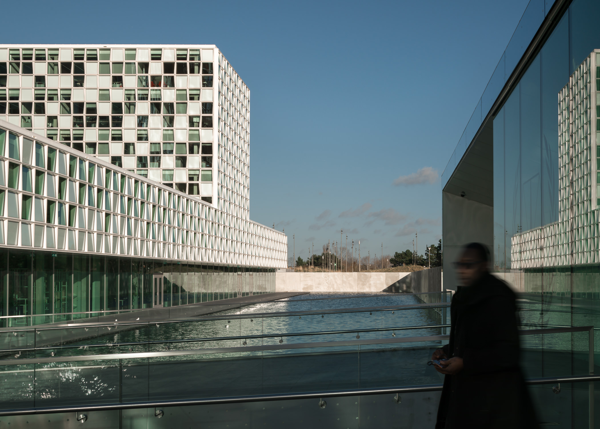 inside the ICC at the hague by Schmidt Hammer Lasson