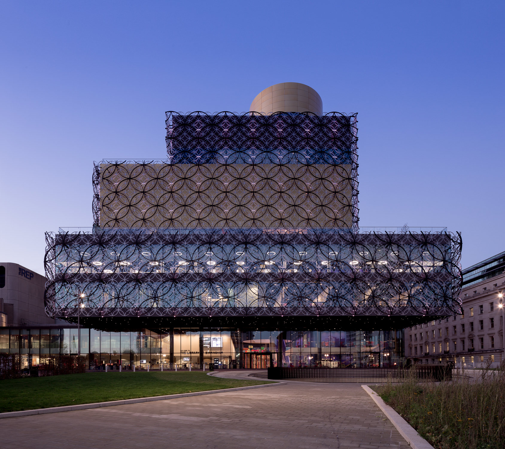 Architecture Photography London Birmingham Library by Mecanoo
