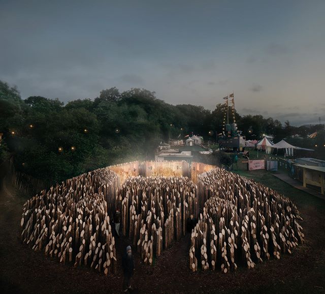 Really enjoyed being at @glastofest  this week and photographing the new BEAM sculpture for The Artist @wolfgangbuttress. It&rsquo;s an amazing experience so@if you&rsquo;re at the festival be sure to go and see it.