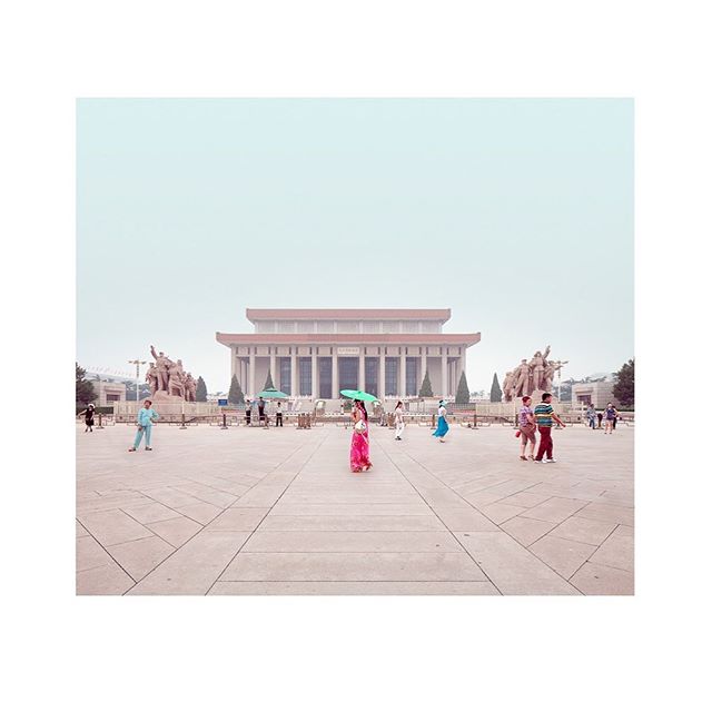 Tiananmen Square, Beijing. A bustling centre of tourism these days, and not just for foreign tourists. .
For this image I interpreted the square as a &ldquo;stage&rdquo; and shot multiple images that I composited together in a similar way to a piece 