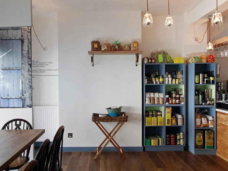 MAZI, Greek restaurant, Notting Hill, London