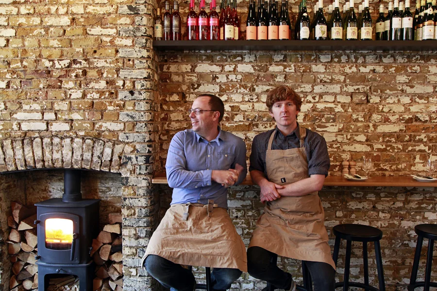 Brett Redman and Rob Green, Elliot's Cafe, London