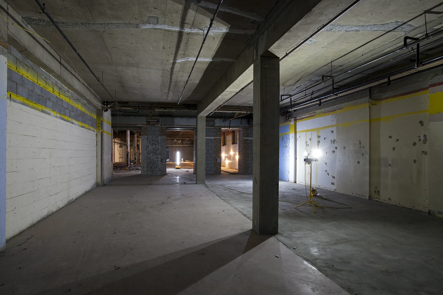Catford Mews during reconstruction, Spring 2019, London