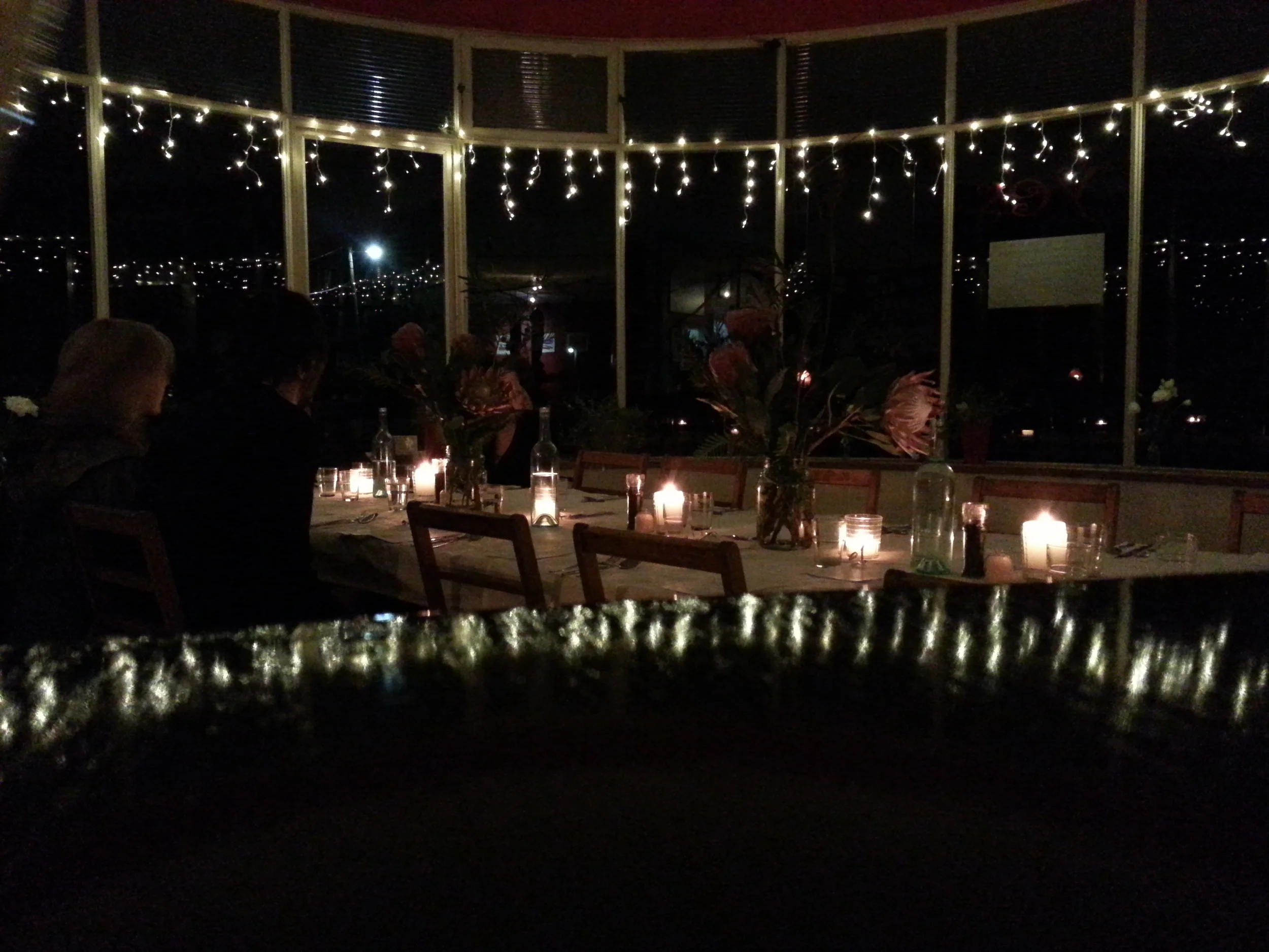 By candlelight