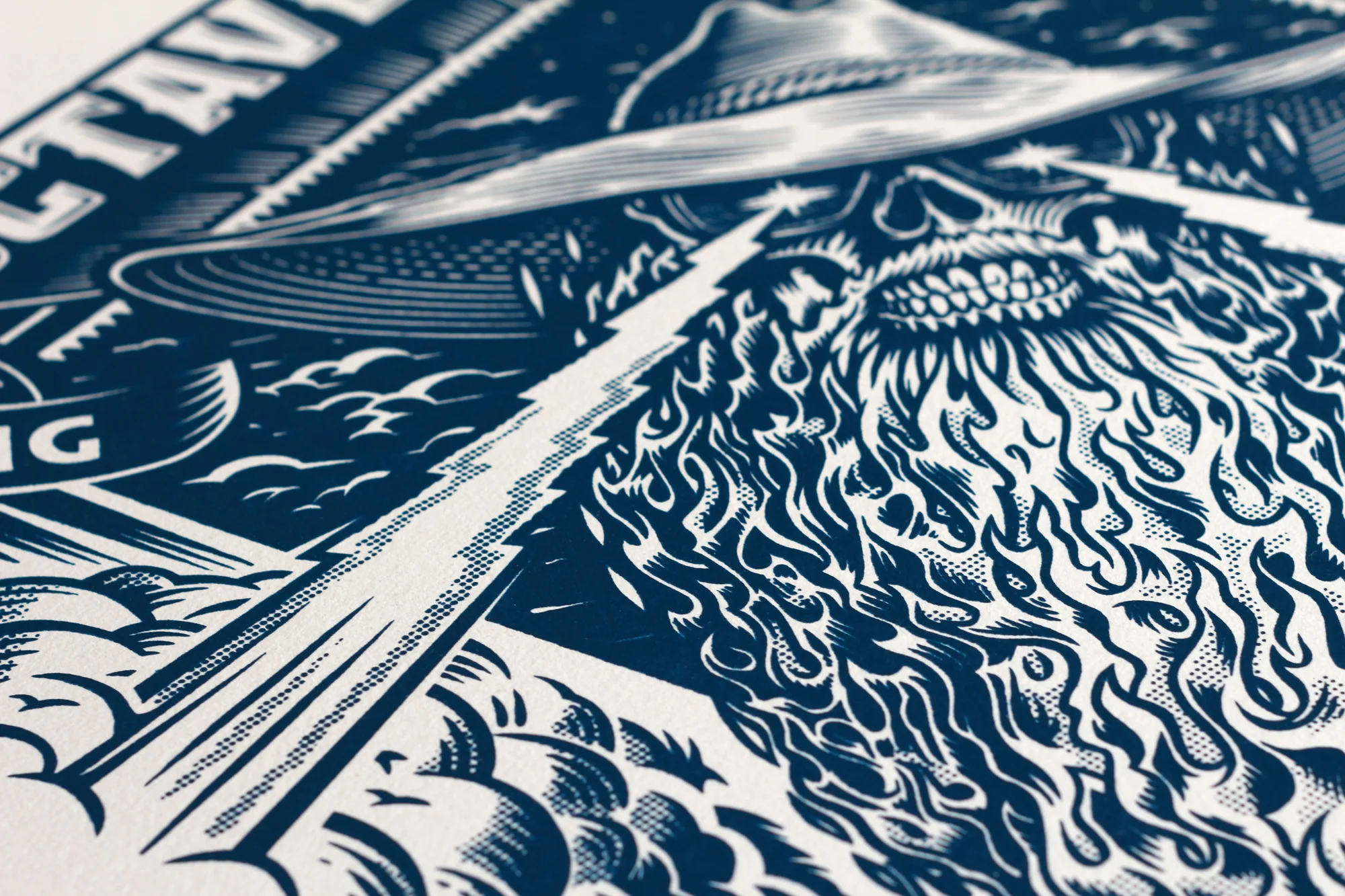 Available as a screen print in my shop