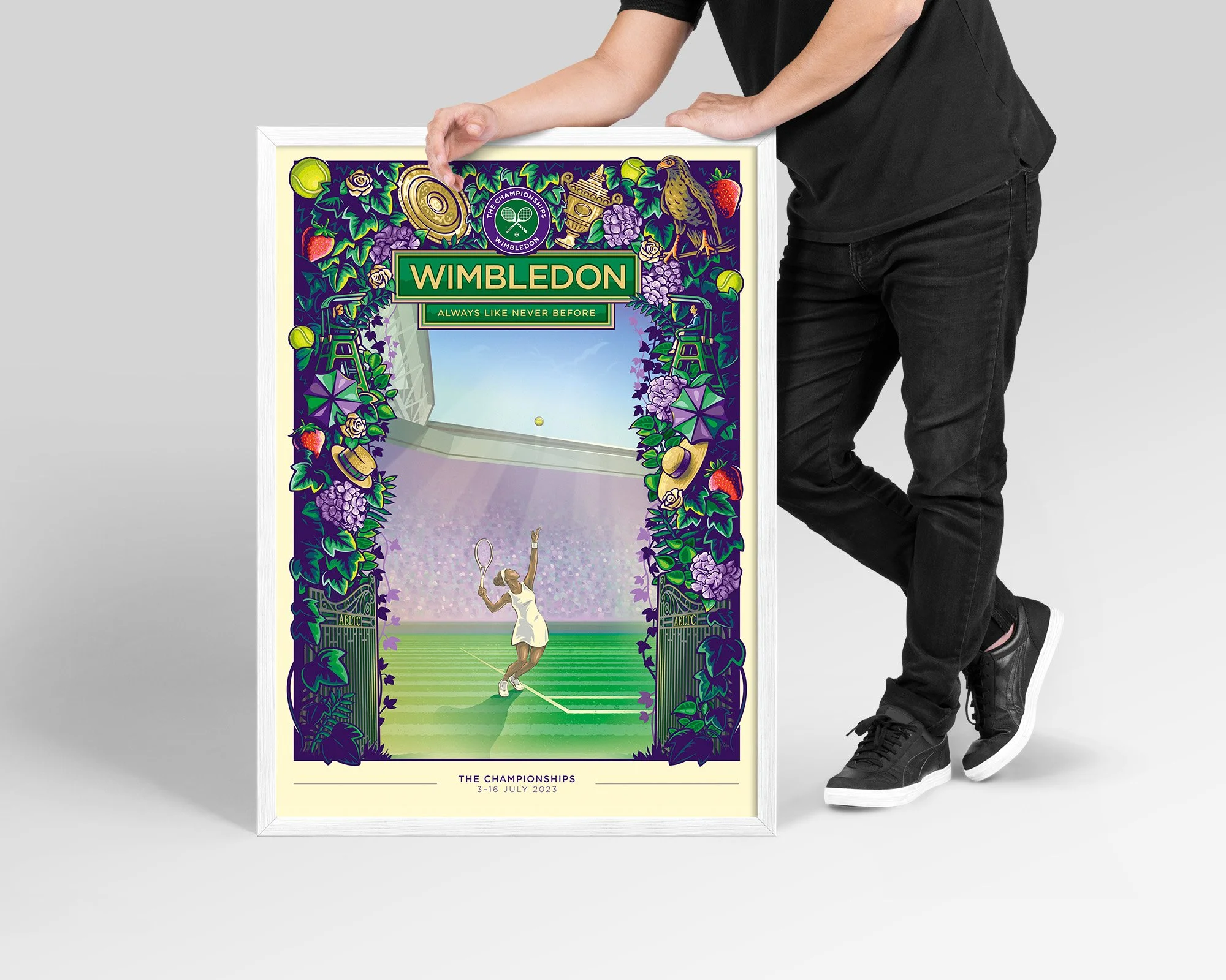 Wimbledon 2023 Poster — BoomArtwork