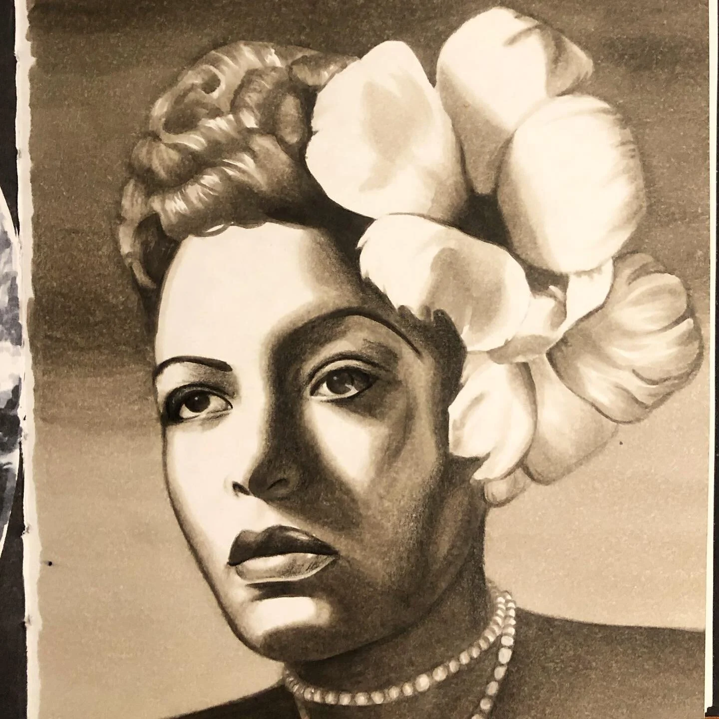 Day 29 - Billie Holiday 

#trekell30 #billieholiday #copicmarkers #sketchbook