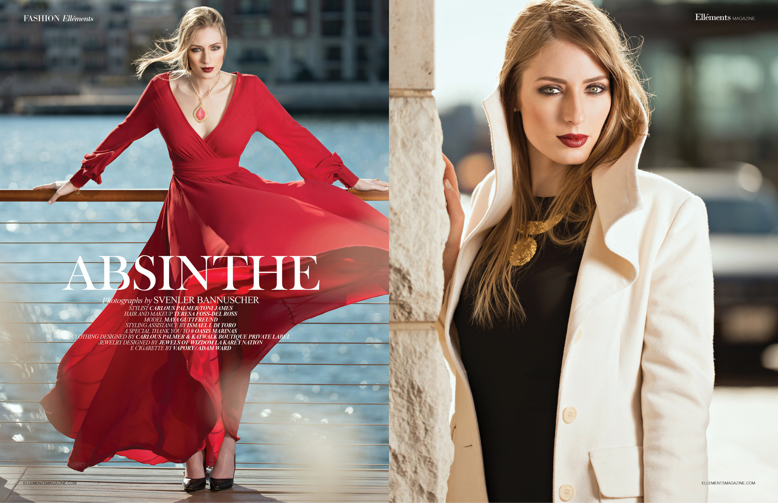 Fashion Editorial for Ellements Magazine by Sven Bannuscher