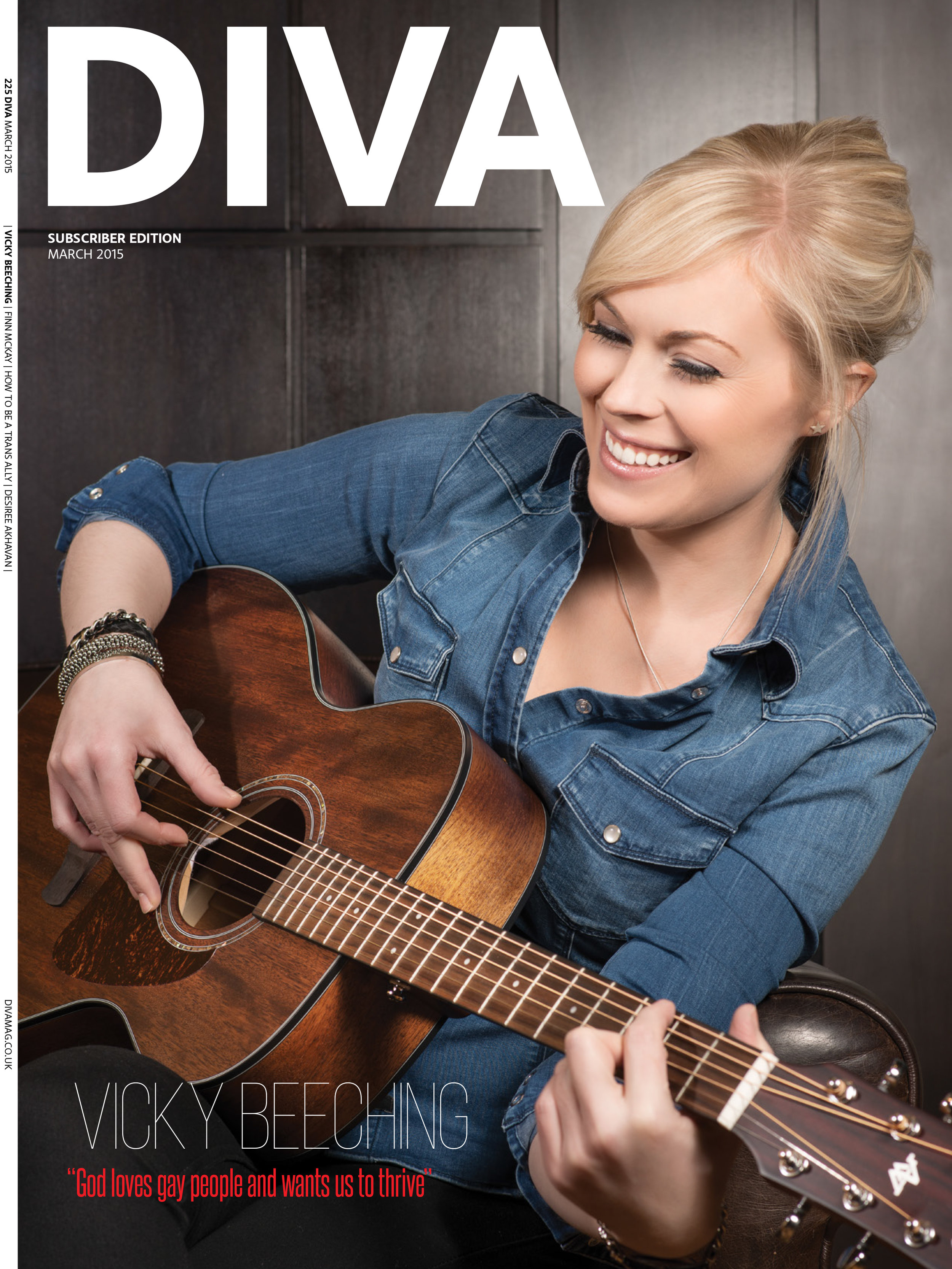 Editorial for DIVA Magazine (Subscriber Cover)