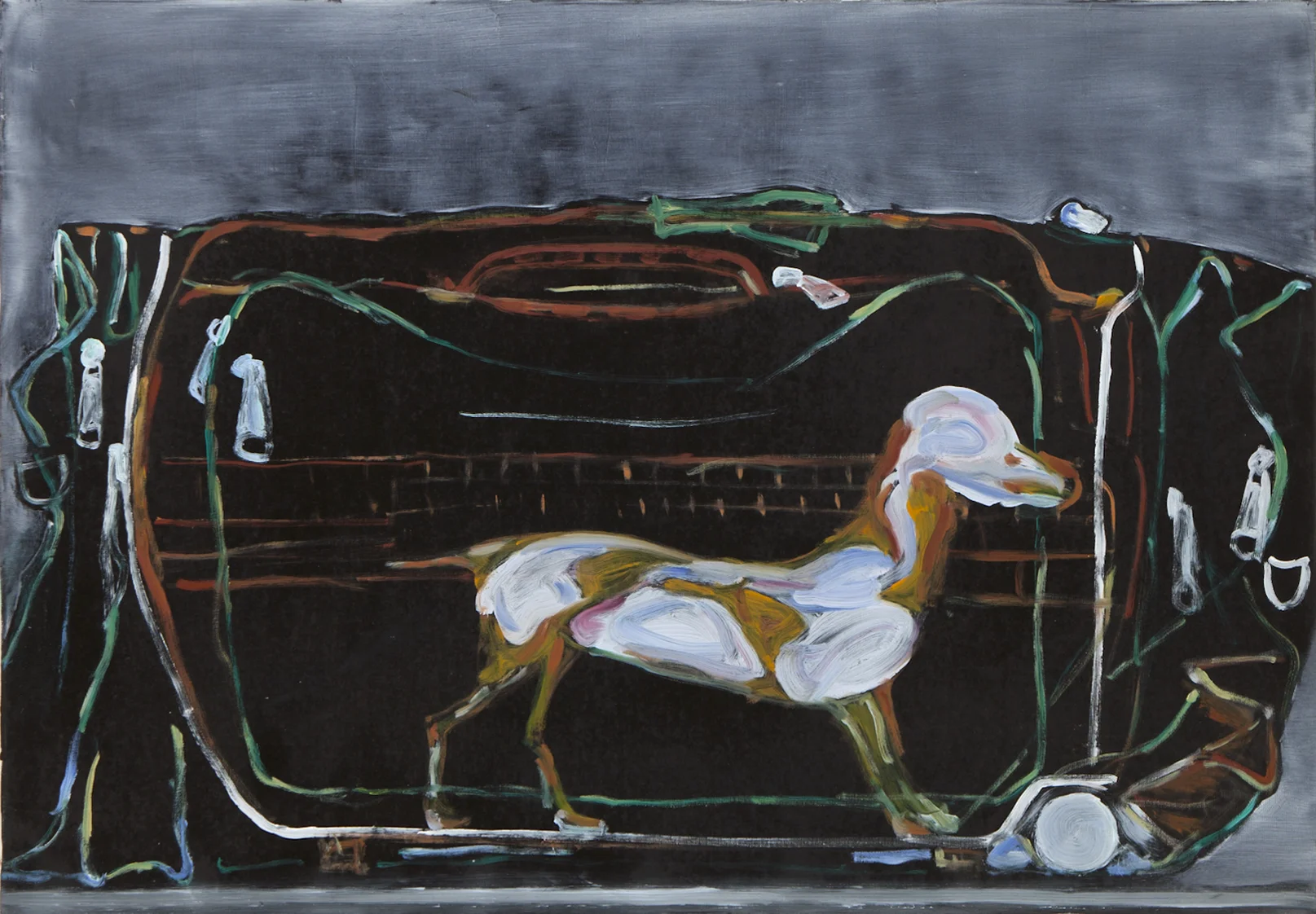 Dog In a Suitcase