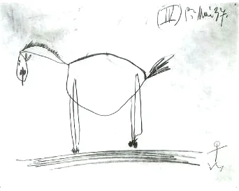  Study of a Horse (1937), Pablo Picasso
