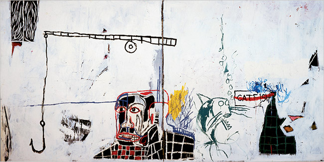 Undiscovered Genius of the Mississippi Delta (1983), Jean-Michel Basquiat