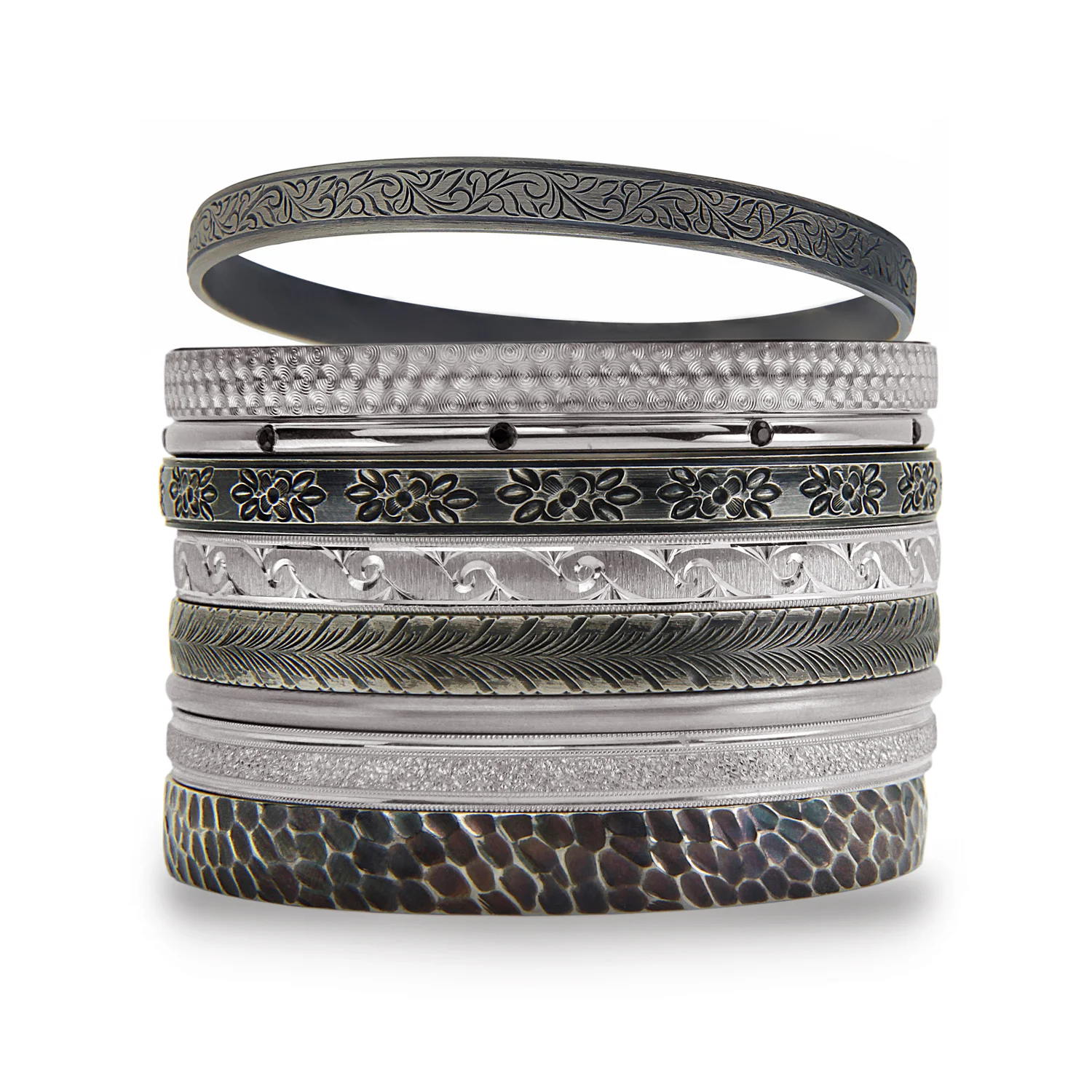 JCK Online Features STACKED New York Stackable Bangles and Bands Debut