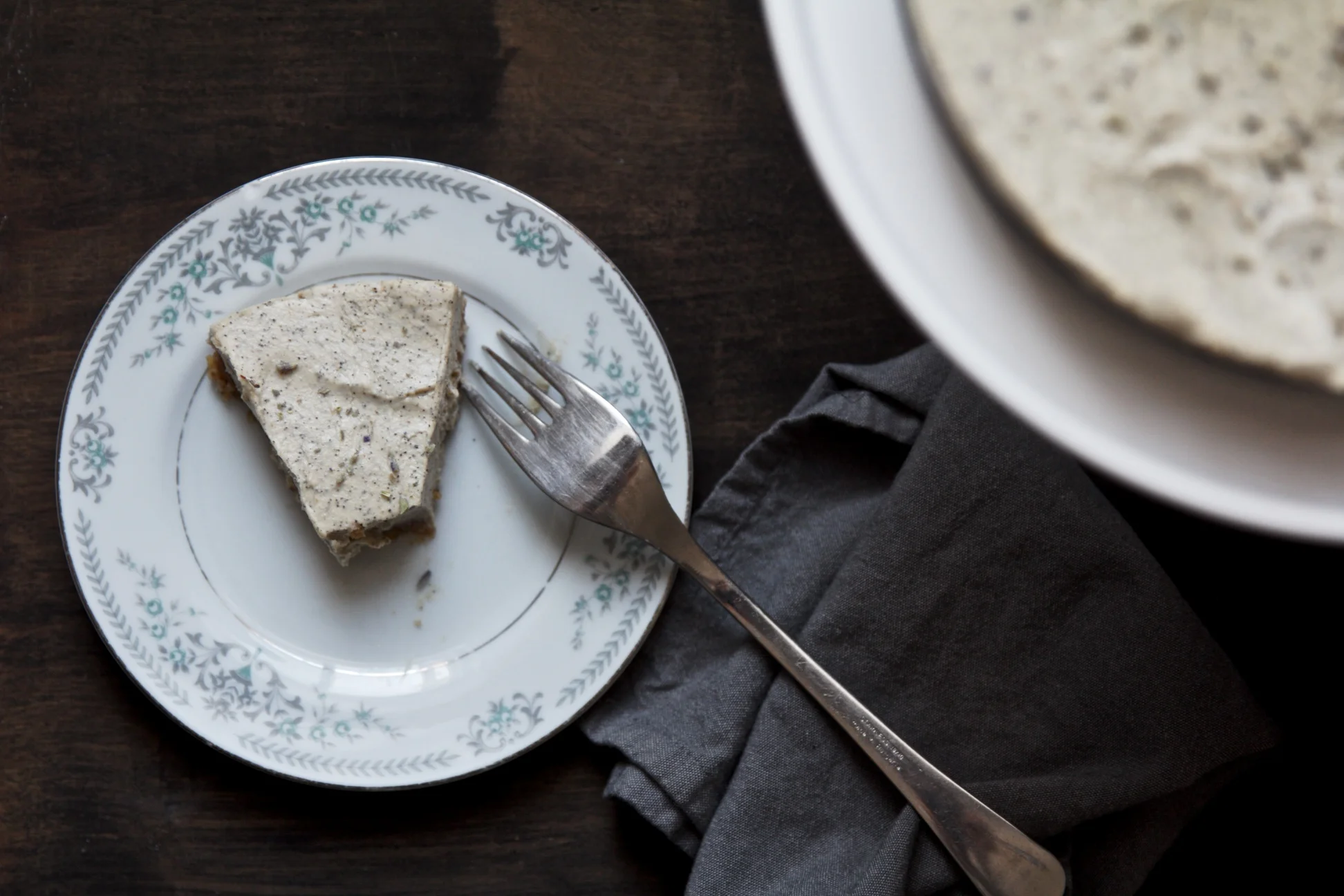 Earl Grey Infused Lavender "Cheesecake" — Rena Williams Wellness