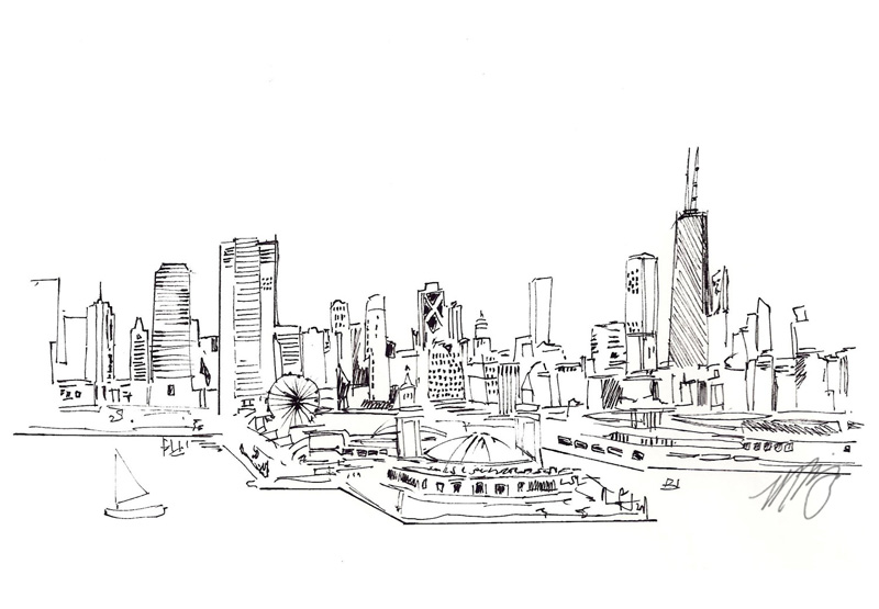 Chicago Skyline