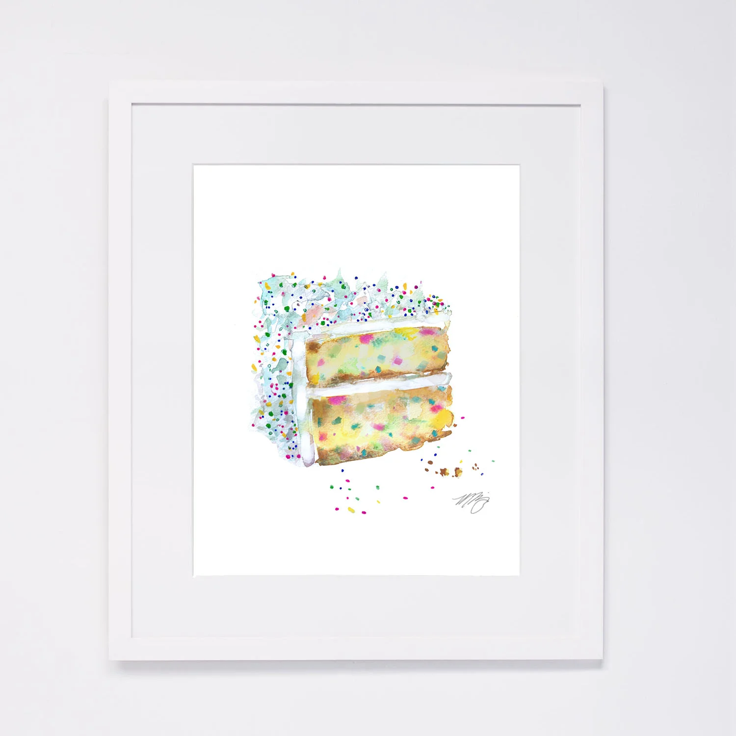 Funfetti Cake Print for Sale