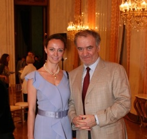 Aleksandra Efimova and Valery Gergiev