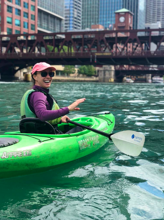 Kayaking in the City