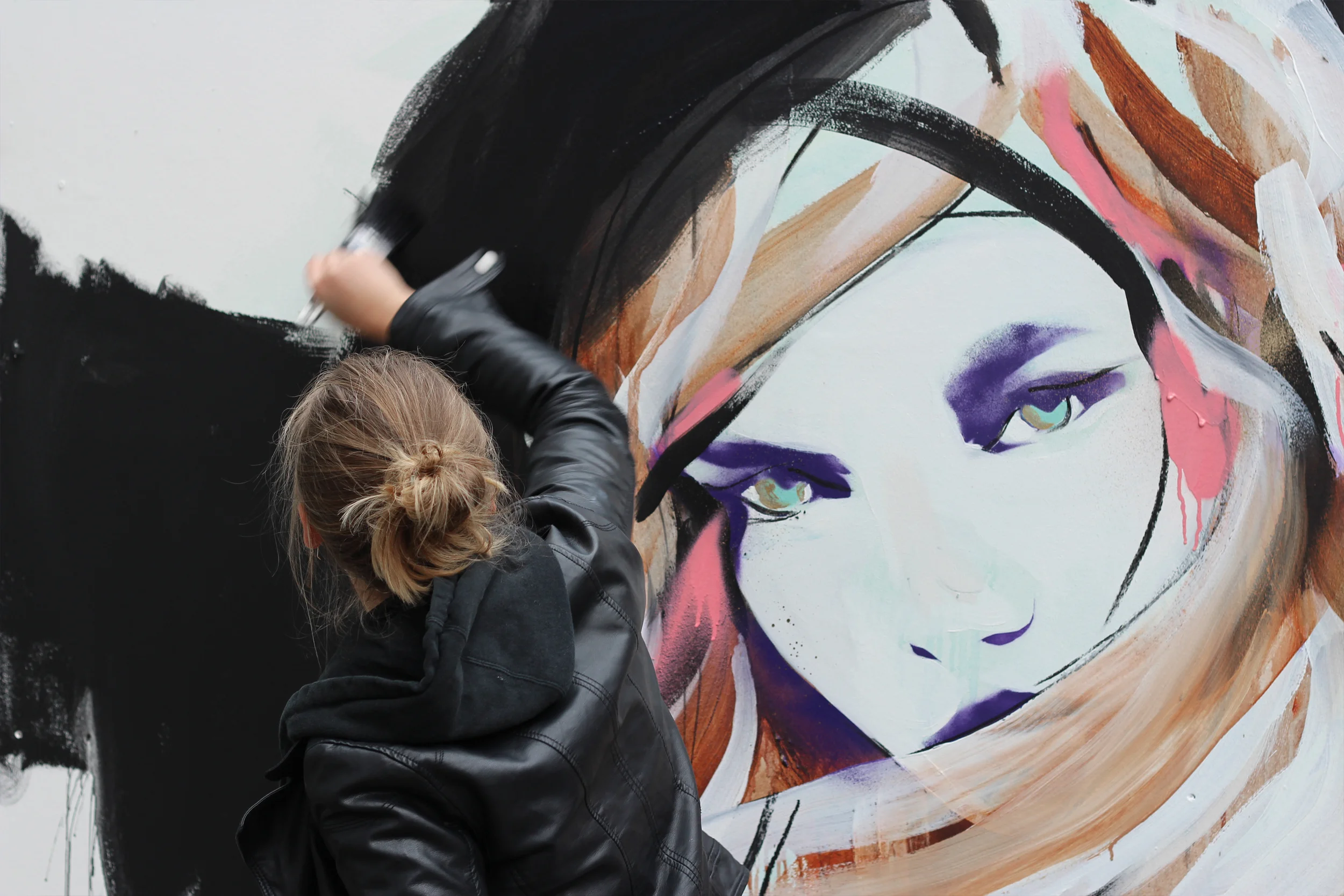STROKE Art Fair 2013 in Berlin Hannah Adamaszek via i-love-urbanart