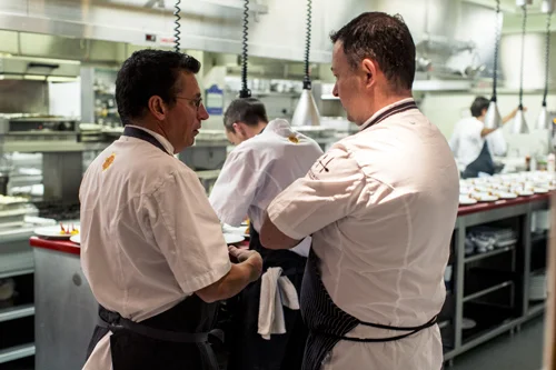 Chefs Normand Laprise & David Hawksworth, Toqué!, Montreal