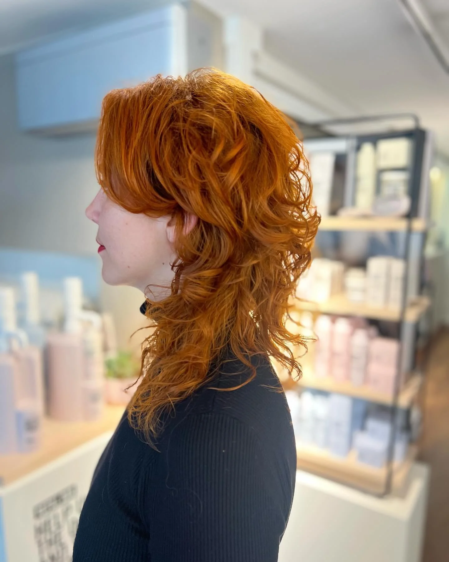 #haircut #mullet #modernmullet #newstyle #color #red #cooper @authenticbeautyconcept.dach @schwarzkopfpro.ch hairstyle @sandraschwegler