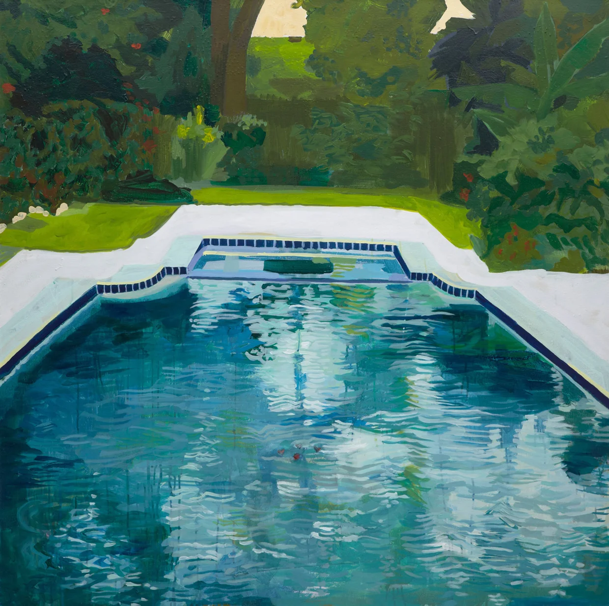 Pam's Pool Houston 40"x40"