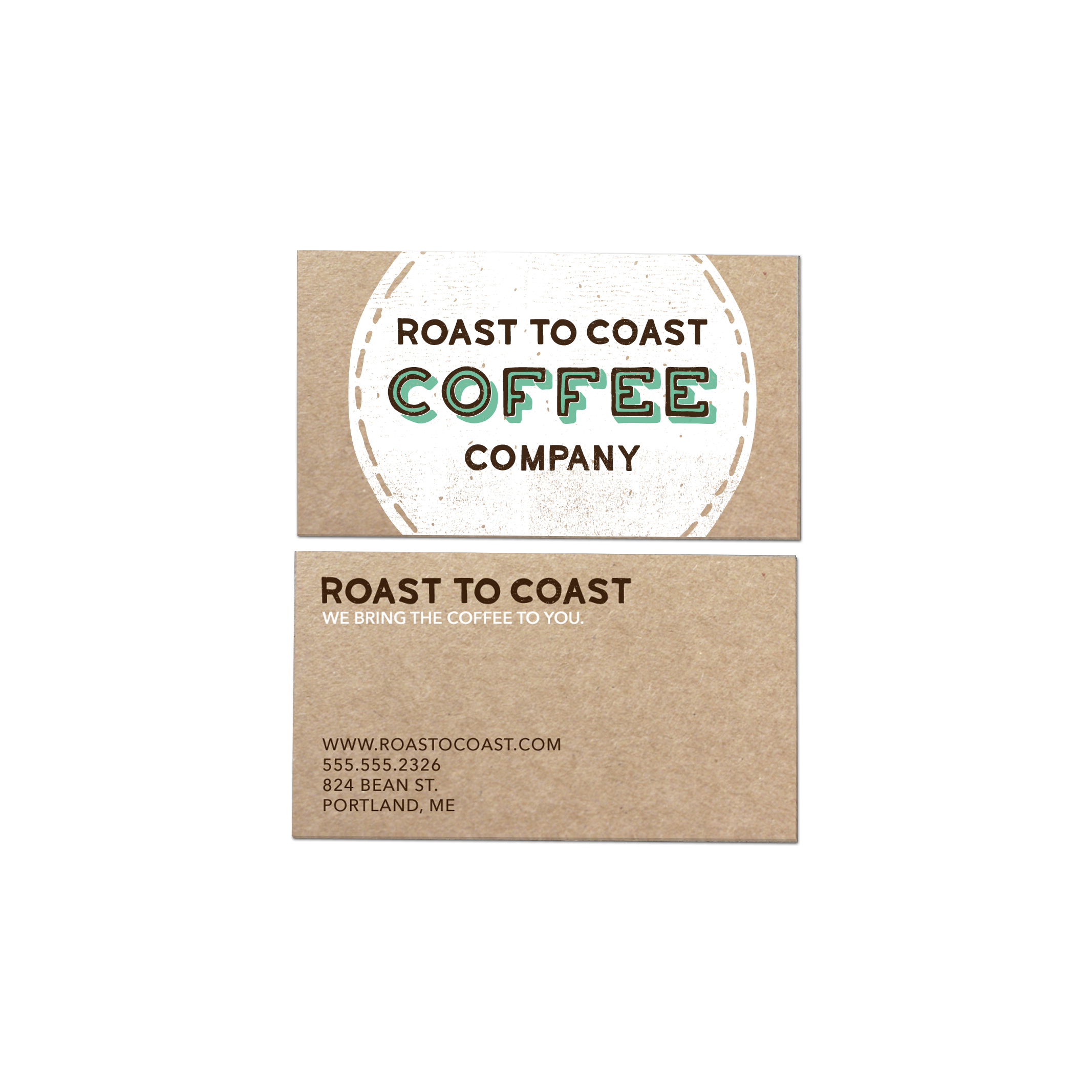 Roast To Coast Business Card