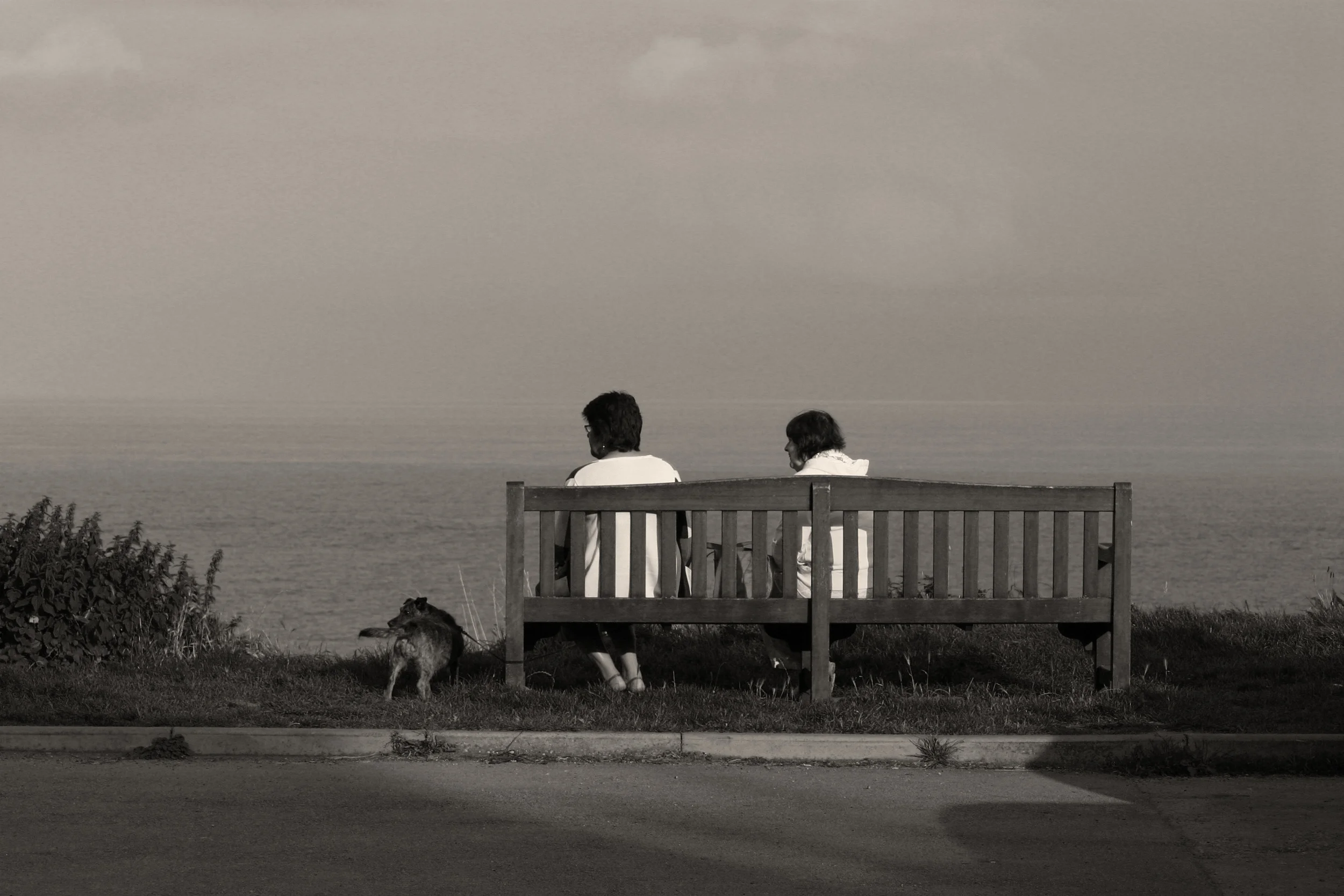 Looking out, Robin Hood's Bay