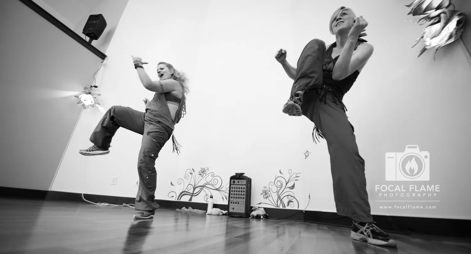 A high-energy commercial photography session at Dancing Lotus Fitness. SO much fun. 