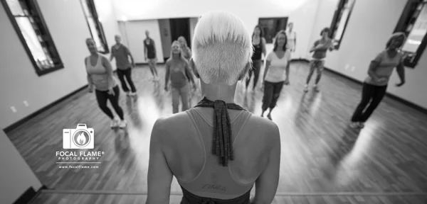 Classes open and close with a moment of centering. © 2014 Focal Flame Photography | Photo credit: Clint Thayer