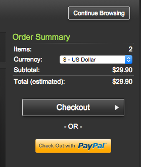 All set? Click on the big Checkout button. A series of screens will follow on which you can enter your shipping address, shipping method, and credit card information. Purchasing digital files for personal use results in instant gratification; other products are typically received in 6-10 business days, often sooner.