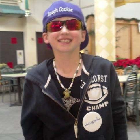 A brilliant smile from James Helmuth, whose life ended far too soon due to adrenal cancer. To learn about the James Helmuth Memorial Trust, click here . Photo courtesy of Lisa Helmuth.
