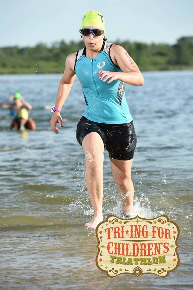 Debra out of the swim. (c) 2015 Focal Flame Photography | Photo credit: Clint Thayer