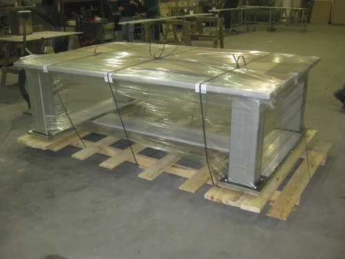 2000 lb lift table shipping to the military