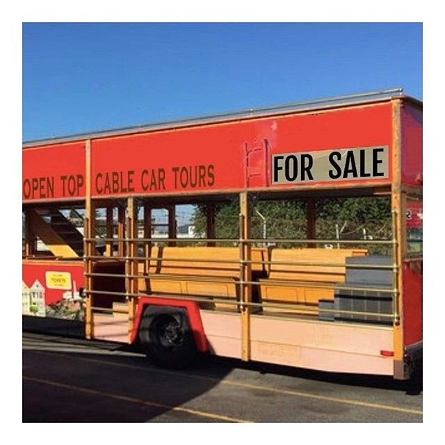 FOR SALE | Open Top Double Decker Cable Cars | 2009 + 2011 | Contact us at buydoubledeckers@aol.com | Ask us about customization and Advertising!