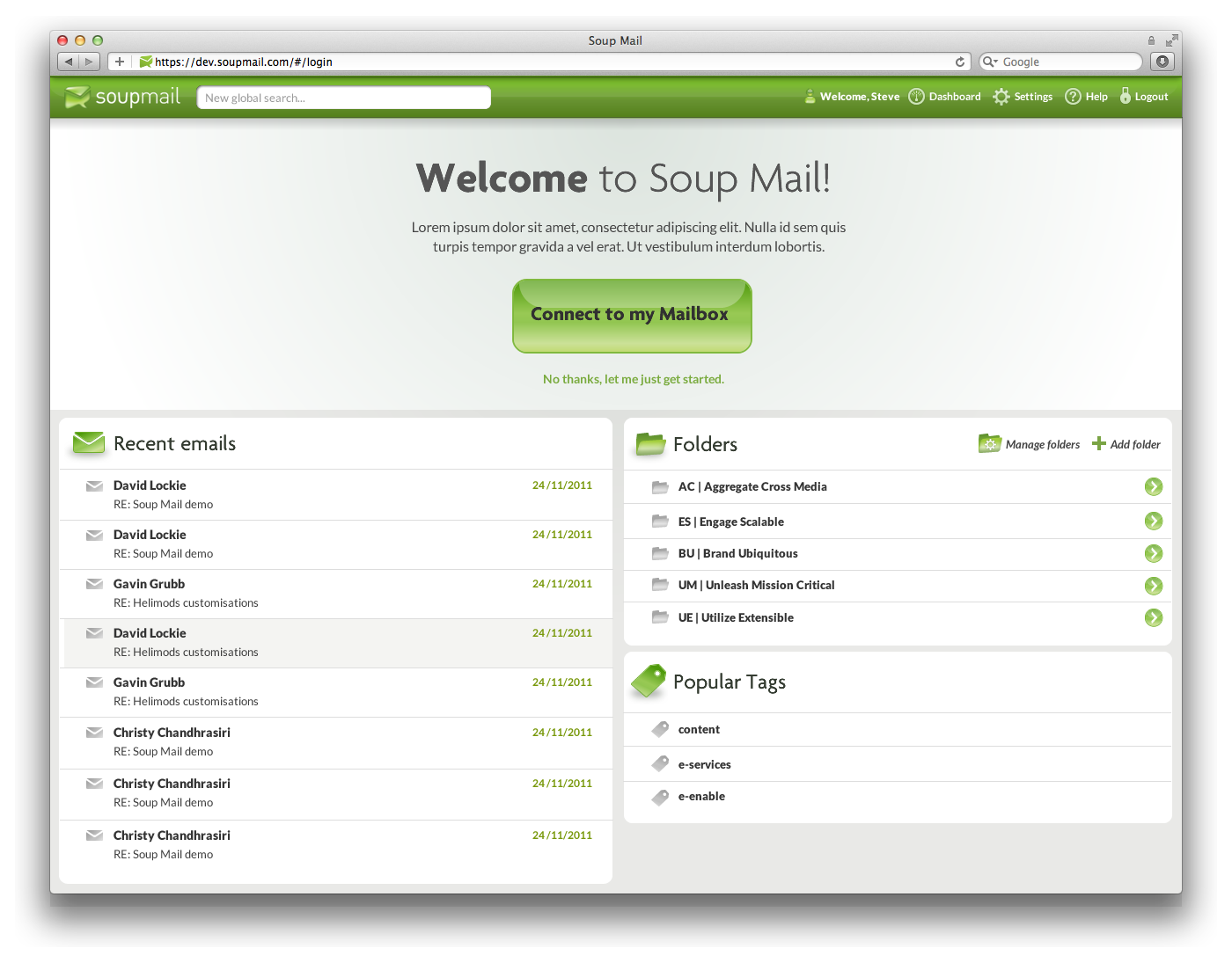 Soup Mail dashboard 1st data.png