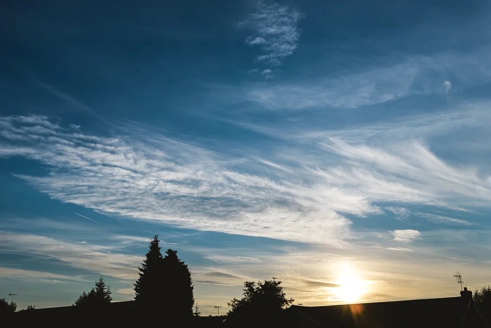 Day 20 - Beautiful evening skies