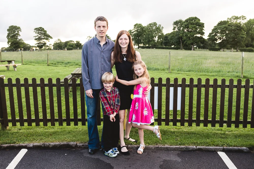 Day 35 - Family portrait fails on our 10th wedding anniversary
