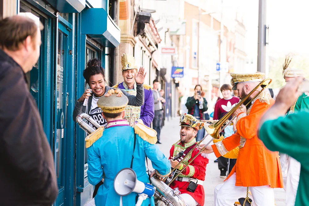 Day 40 - Mr Wilson's Second Line at The Big Feast in Stoke