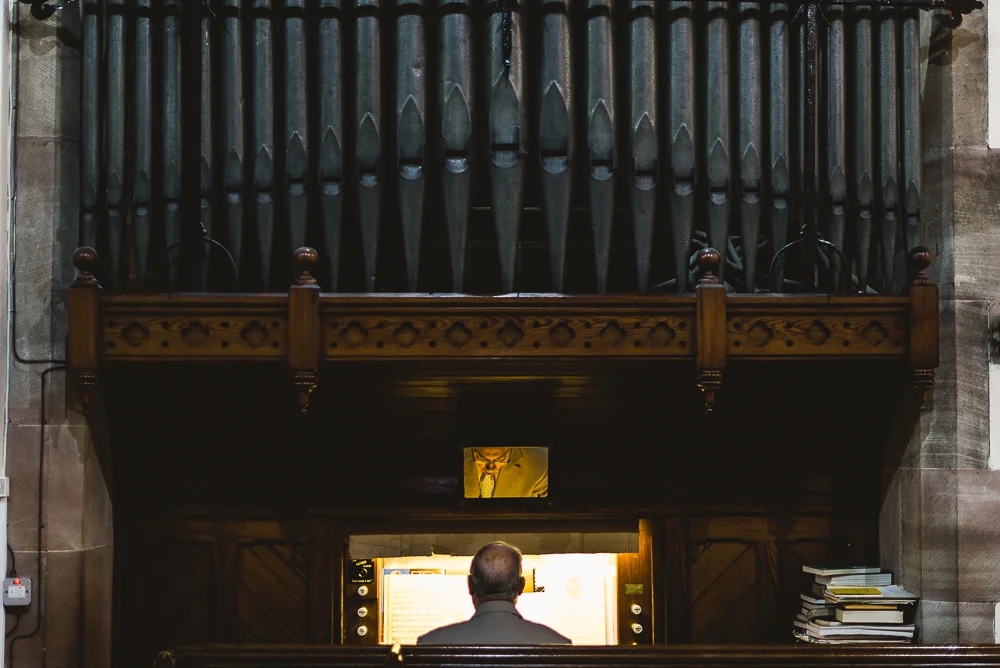 Day 41 - Organ player at my next wedding