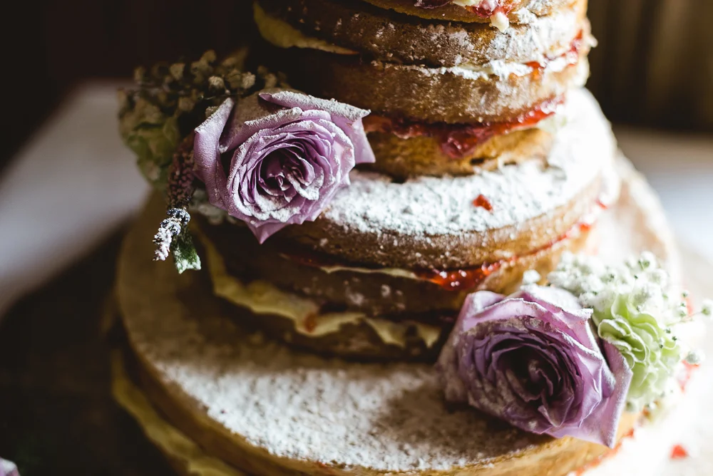 Day 43 - Srumptious looking wedding cake