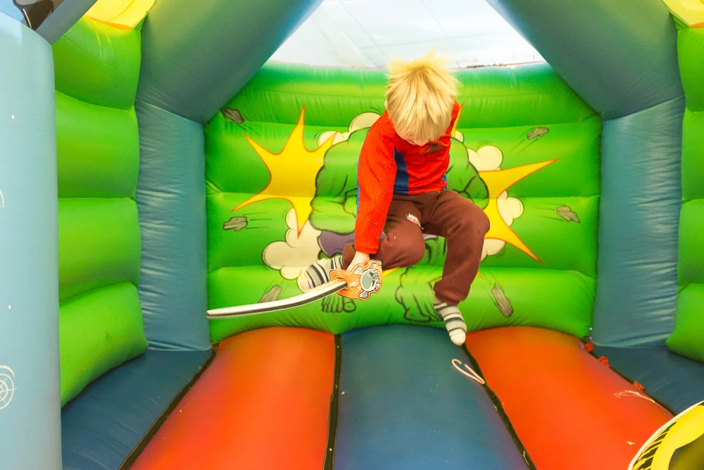 Day 49 - Birthday party bouncing