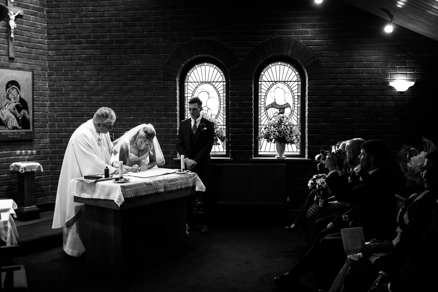Catholic Wedding Photography in Newcastle-under-Lyme, Staffordshire | Jenny Harper