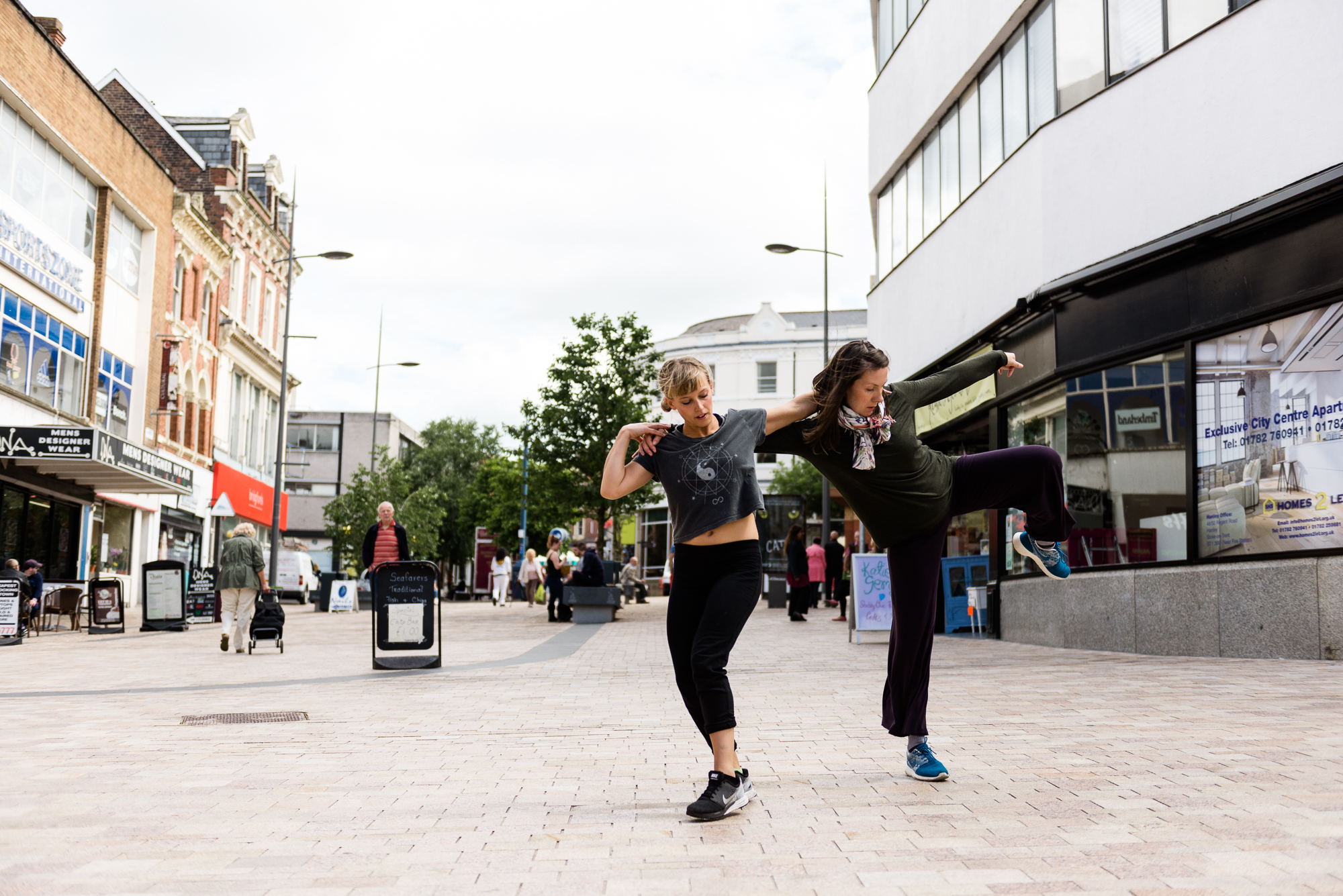 Restoke - Big Dance Rehearsal - Dance Fridays - Dancing in the Street - The Regent Theatre,  Picadilly, Hanley - Documentary Photography by Jenny Harper-6.jpg