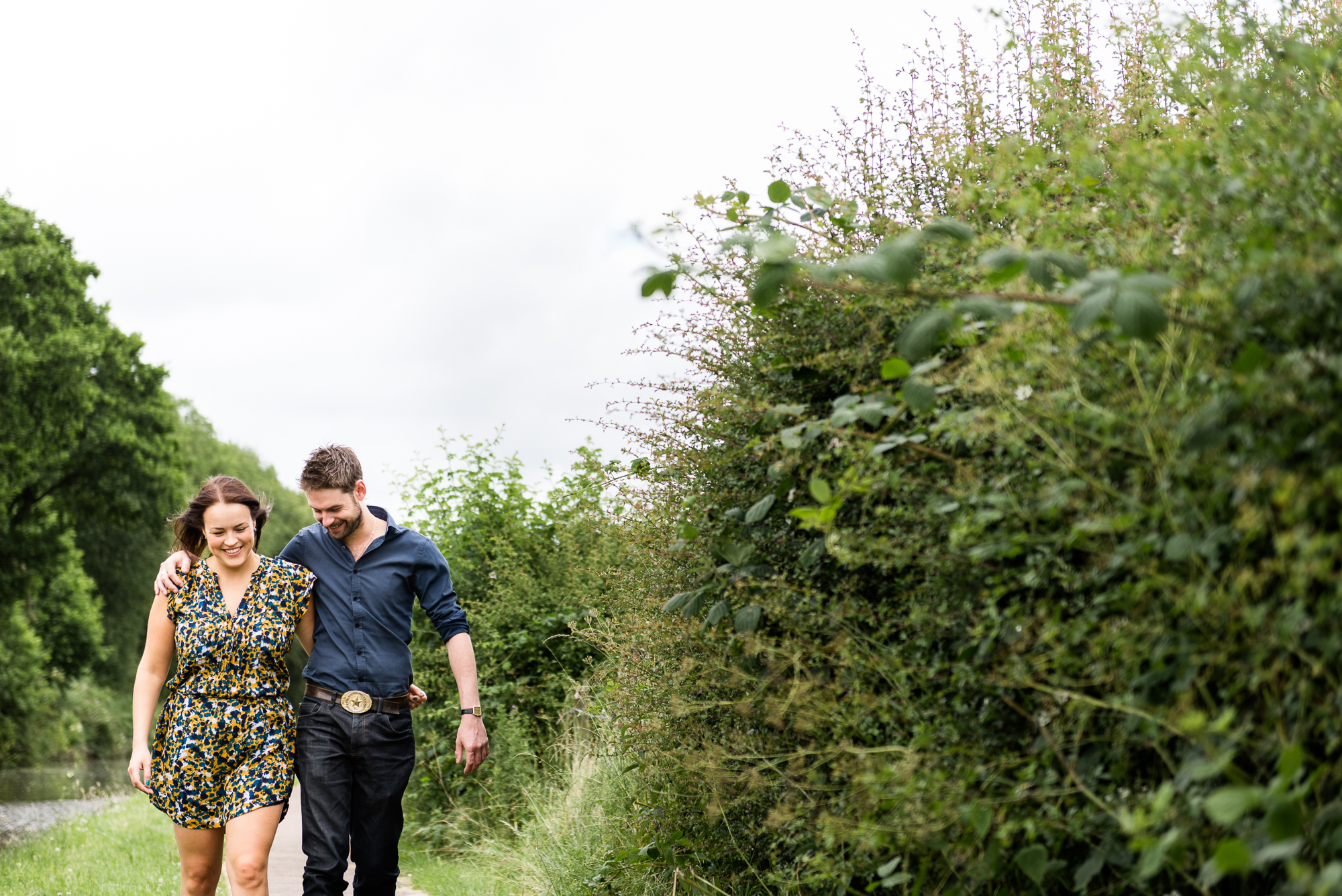 Pre-Wedding Session Engagement Photos Couple Shoot English countryside Canal - Jenny Harper Photography-5.jpg